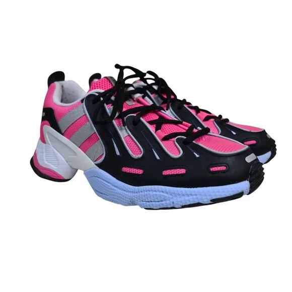 Adidas Womens 10 EQT Gazelle Shock Pink Sneaker EE5150 - Picture 2 of 10